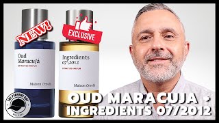 Maison Crivelli OUD MARACUJA  INGREDIENTS 072012 Review [upl. by Bui]