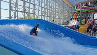 Sean Beckwith Pro FlowRider Bodyboard Semi Final Epic Waters Flow Tour 2024 [upl. by Assiled694]