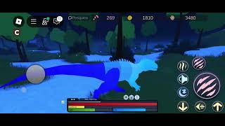 jogando de allo austroraptor para e deinonico para tóxico préhistória Roblox [upl. by Htrahddis]