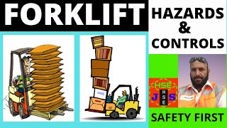 CONTRIBUTING FACTORS TO FORKLIFT ACCIDENTS  Hazards Controls and the Preoperational Checks [upl. by Jerrine]