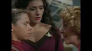 Star Trek Moments TNG  Episode  53 The Bonding [upl. by Elamaj268]