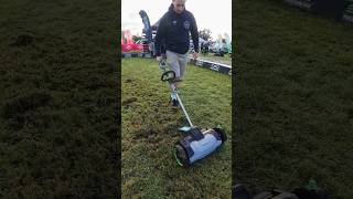 Combi Scarifier Attachment New bit of EGO kit coming 2025 ego diy lawn lawncare renovation [upl. by Phira662]