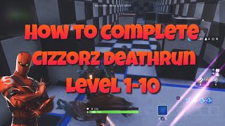 HOW TO COMPLETE Cizzorz DEATHRUN 30 Levels 110 Tips and Tricks [upl. by Netsud]