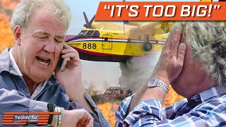 Clarkson Hammond And Mays Wildfire Experiment Stopped By The Fire Brigade  The Grand Tour [upl. by Metah768]