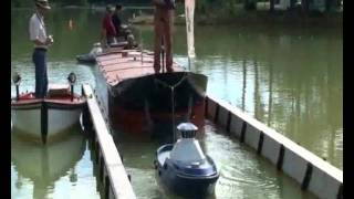 Ship entering a lock with 2 tugs  Port Revel Shiphandling [upl. by Eirrahs409]