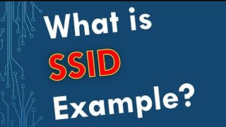 What is SSID example [upl. by Kenti]