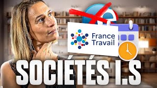 Optimise ta déclaration France Travail avec une société à lIS au moment de ton actualisation 💼💰 [upl. by Notserc]