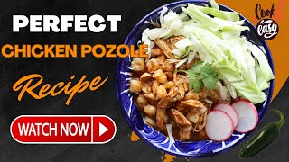 Authentic Chicken Pozole Rojo Recipe A Flavorful Mexican Comfort Food Delight [upl. by Enej342]