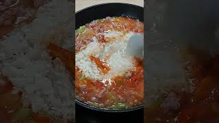 Rice with vegetables and pork mince  Quick Dinner Recipes recipes [upl. by Trinee]