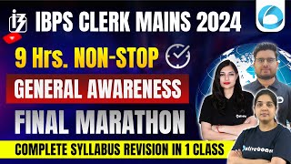 IBPS Clerk Mains GA Final Marathon Session  IBPS Clerk Mains Current Affairs  IBPS Clerk Mains GA [upl. by Filipe]