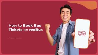 How to Book a Bus Ticket with redBus Cambodia  StepbyStep Guide [upl. by Grekin682]