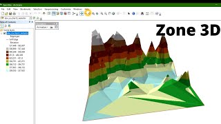 Réaliser une carte 3D dans ARCGIS Arcscene [upl. by Hgielime651]