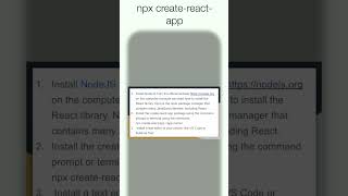 React Interview Question What are the steps of creating a simple React app without a framework [upl. by Meredithe]