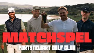 MATCHSPEL PÅ PORTSTEWART GOLFKLUBB  VÄRD FÖR IRISH OPEN 2017 [upl. by Eednar]