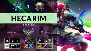 Hecarim Jungle vs Pantheon  KR Challenger Patch 1412 [upl. by Marthe411]