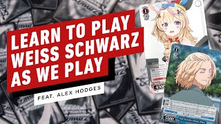 Weiss Schwarz Learn How To Play as We Play with hololive amp Tokyo Revengers Deck  Let’s Play Lounge [upl. by Eniamrej]