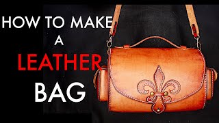 How to Make a Ladies Bag  Tutorial and Pattern Download [upl. by Greene]