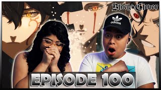 ASTA AND YUNO VS LICHT 🍀 Black Clover Episode 100 Reaction [upl. by Rama868]