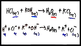 Molecular Complete Ionic and Net Ionic Equations [upl. by Neu]