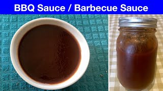 BBQ Sauce Recipe  Barbeque Sauce  Delicious BBQ Sauce  BBQ Sauce  Urdu Hindi [upl. by Amarillas]