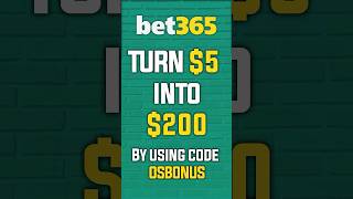 200 BONUS AT BET365 IN NORTH CAROLINA [upl. by Edlun78]