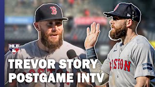 Trevor Story talks about beating the Yankees after 3hit game [upl. by Egag461]