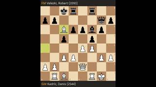 Denis Kadric vs Robert Veleski European Fischer Random Chess Championship 2024 Round 4 [upl. by Ener]