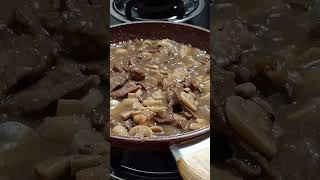 Creamy Beef with Mushroom [upl. by Ahilam]