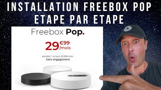 FREEBOX POP Installation ETAPE par ETAPE serveur player et répéteur Double Test doubletest [upl. by Ecenahs]