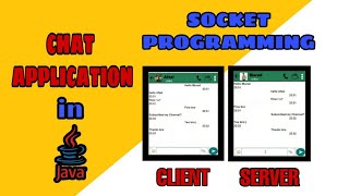 Chat Application  Java Project  Socket Programming  Networking Project  Java Swing Project [upl. by Ennayt]