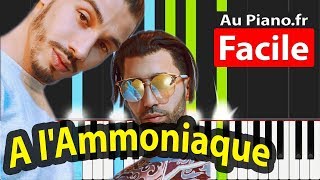 🎹 PNL A lammoniaque Piano FACILE AUDIO Rap PAROLES LYRICS [upl. by Crespi]