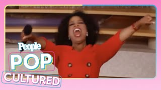 The Real Story Behind Oprah Winfrey’s Most Famous Giveaway quotYou Get a Carquot  Pop Cultured  PEOPLE [upl. by Hayton]