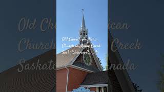 Old Anglican Church in Maple Creek Saskatchewan Canada [upl. by Lambertson]