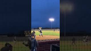 LH Single under the lights baseball sports highlights baseballrecruiting sports baseballlife [upl. by Maryn662]