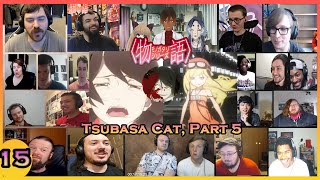 Bakemonogatari Episode 15 REACTION MASHUP [upl. by Akiehsal]