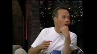 Late Show with David Letterman 1996  Michael Keaton and Ving Rhames with commercials [upl. by Rosanne291]