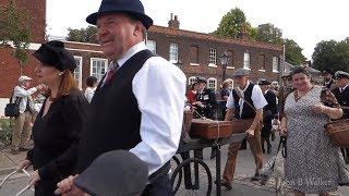 Salute to the 40s Historic Dockyard Chatham  1940s Fashion Parade at the End [upl. by Zacarias898]