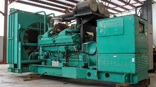 2000 kW Cummins Diesel Generator –277480 V LowHour Used Genset 87173 [upl. by Annhoj613]