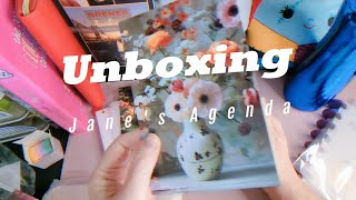 Unboxing  Janes Agenda  Planner Lifestyle Subscription Box [upl. by Hugibert259]