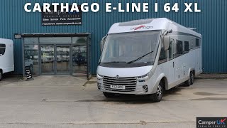 Carthago ELine I 64 XL Motorhome For Sale at Camper UK [upl. by Andriana]