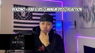 Benzino  Rap Elvis Eminem Diss REACTION [upl. by Naamana]