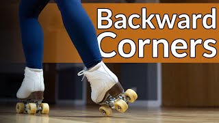 Improve Your Rink Skating  Backwards Crossovers On Roller Skates [upl. by Chemush]