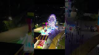 Riverbanks Marikina Christmas Carnivalrelaxing aerialview exciting carnival riverbanks [upl. by Anihc]