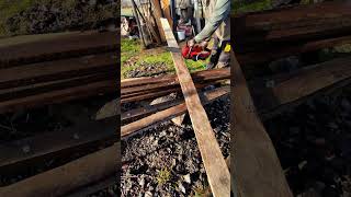 Fast Accurate Reliable Chainsaw Cutting for DIY [upl. by Eciruam]