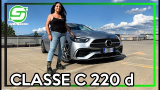 Mercedes Classe C 220 d Mildhybrid  La prova della piccola S [upl. by Guilbert]