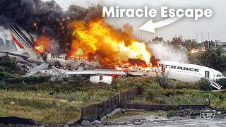 A Routine Landing Ends in a Terrifying Crash  TWO Miracle Escapes With Real Audio [upl. by O'Gowan]