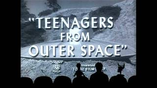 MST3K Teenagers from Outer Space FULL MOVIE [upl. by Atinuhs]