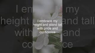 Manifestation for Height Growth  Increase Your Height Naturally  TheAffirmationStationForYou [upl. by Henig]