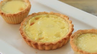 Hong Kong Style Egg Tarts Recipe [upl. by Arracahs649]