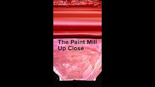 How Pigment Becomes Paint The ThreeRoller Mill [upl. by Mooney261]